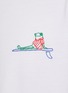  - MAISON LABICHE - Surfing Frog Stitch Cotton T-Shirt