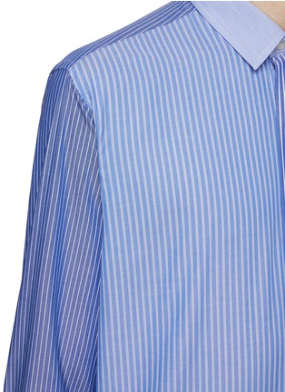  - MAISON LABICHE - Bi-colour Stripes Cotton Shirt