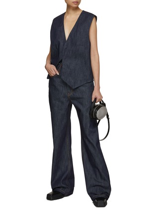 Figure View - Click To Enlarge - WE11DONE - Wide Leg Jeans