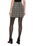 Back View - Click To Enlarge - SOONIL - Fringe Hem Tweed Mini Skirt