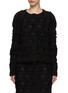 Main View - Click To Enlarge - SOONIL - Lace Square Cutout Short Jacket
