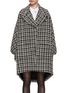 Main View - Click To Enlarge - SOONIL - Drop Shoulder Midi Length Grid Tweed Jacket