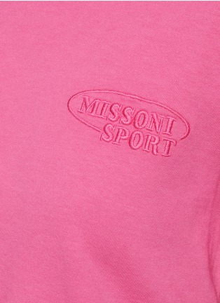  - MISSONI - Logo Embroidered T-Shirt