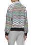 Back View - Click To Enlarge - MISSONI - Reversible Leather Bomber Jacket