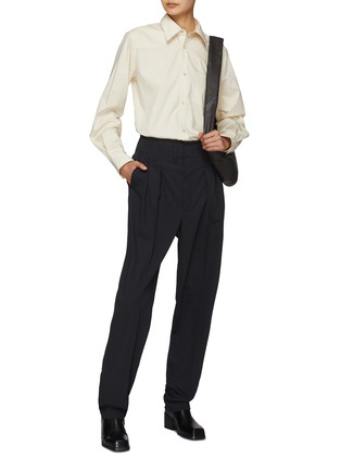 Figure View - Click To Enlarge - LEMAIRE - Tailored Pleated Pants