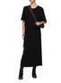 Figure View - Click To Enlarge - LEMAIRE - Belted Rib T-Shirt Dress