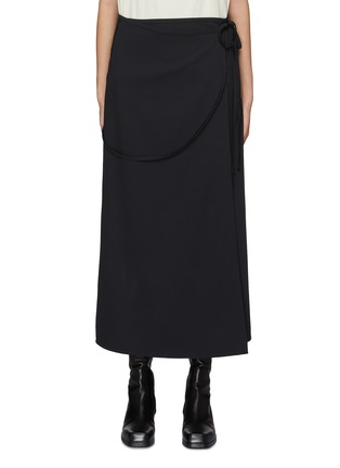Main View - Click To Enlarge - LEMAIRE - Light Tailored Skirt With Strings