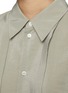  - LEMAIRE - Neck Tie Silk Blend Shirt