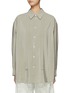 Main View - Click To Enlarge - LEMAIRE - Neck Tie Silk Blend Shirt