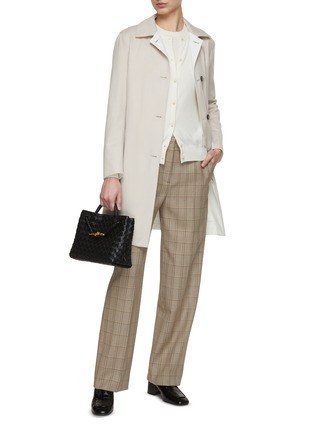 Figure View - Click To Enlarge - KITON - Reversible Belted Trench Coat