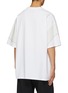 Back View - Click To Enlarge - FENG CHEN WANG - Oversized Deconstructed Sitch Line T-Shirt