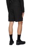 Back View - Click To Enlarge - FENG CHEN WANG - Ripped Patchwork Shorts