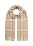 Main View - Click To Enlarge - JOHNSTONS OF ELGIN - Checked Houndstooth Scarf