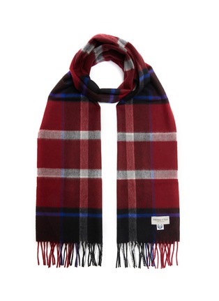 Main View - Click To Enlarge - JOHNSTONS OF ELGIN - Sport Check Scarf