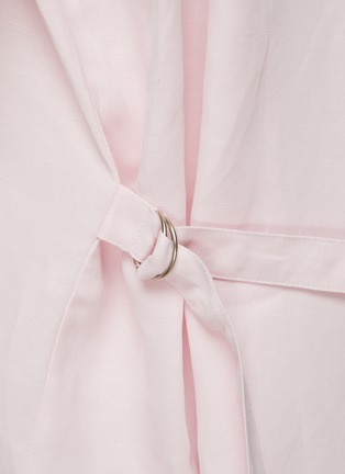  - LE17SEPTEMBRE - Tie Waist Linen Shirt