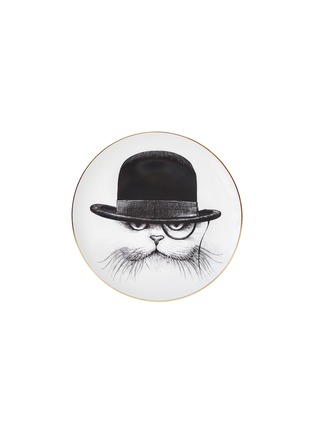 Main View - Click To Enlarge - RORY DOBNER - The Ink House Cat in Hat Medium Perfect Plate