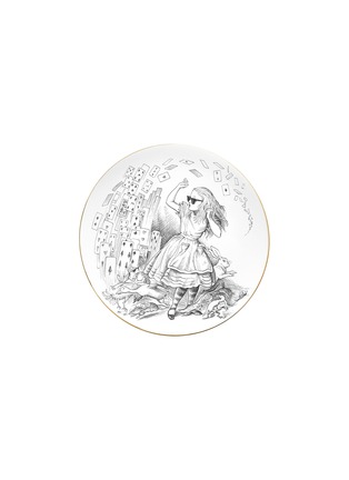 Main View - Click To Enlarge - RORY DOBNER - Alice In Wonderland Flying Cards Medium Prefect Plate