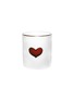 Main View - Click To Enlarge - RORY DOBNER - Red Love Heart Cutesy Candle