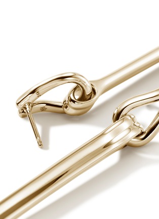 Detail View - Click To Enlarge - JOHN HARDY - Surf 14K Gold Drop Earrings