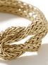 Detail View - Click To Enlarge - JOHN HARDY - Love Knot 14 K Gold Chain Ring — Size 8
