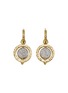 Main View - Click To Enlarge - JOHN HARDY - Dot Moon Door Diamond 18K Gold Earrings