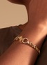 - JOHN HARDY - Legends Naga 18K Gold Diamond Pave Dragon Bracelet — Size US