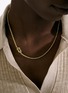 Detail View - Click To Enlarge - JOHN HARDY - Love Knot 14K Gold Twisted Chain Necklace — Size 18
