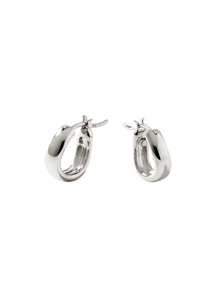 Main View - Click To Enlarge - JOHN HARDY - Surf Sterling Silver Extra Small Hoop Earrings