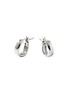 Main View - Click To Enlarge - JOHN HARDY - Surf Sterling Silver Extra Small Hoop Earrings