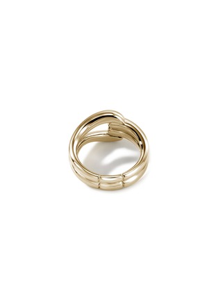 Detail View - Click To Enlarge - JOHN HARDY - Surf 14K Gold Ring — Size 7