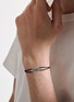 Detail View - Click To Enlarge - JOHN HARDY - Love Knot Sterling Silver Cord Bracelet — Size XS-S