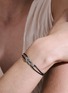  - JOHN HARDY - Love Knot Sterling Silver Cord Bracelet — Size XS-S