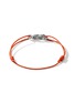 Detail View - Click To Enlarge - JOHN HARDY - Love Knot Sterling Silver Cord Bracelet — Size XS-S