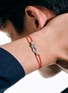  - JOHN HARDY - Love Knot Sterling Silver Cord Bracelet — Size XS-S