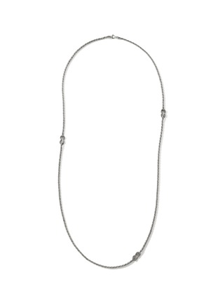 Main View - Click To Enlarge - JOHN HARDY - Love Knot Sterling Silver Twisted Chain Necklace — Size 36