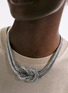 Detail View - Click To Enlarge - JOHN HARDY - Love Knot Sterling Silver Graduated Necklace — Size 16
