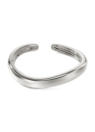 Main View - Click To Enlarge - JOHN HARDY - Surf Silver Kick Cuff — Size S