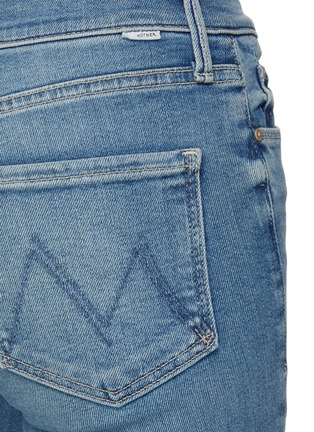 The Mid Rise Dazzler Ankle Fray Jeans