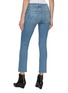 Back View - Click To Enlarge - MOTHER - The Mid Rise Dazzler Ankle Fray Jeans