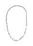 Main View - Click To Enlarge - JOHN HARDY - Colorblock Pearl Onyx Hematite Sterling Silver Slim Chain Necklace — Size 24