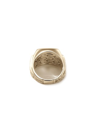 Detail View - Click To Enlarge - JOHN HARDY - 14K Gold Signet Ring — Size 10