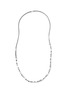 Main View - Click To Enlarge - JOHN HARDY - Colorblock Pearl Onyx Hematite Sterling Silver Slim Chain Necklace — Size 36