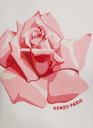  - KENZO - Kenzo Rose Cropped T-shirt