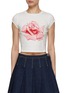 Main View - Click To Enlarge - KENZO - Kenzo Rose Cropped T-shirt