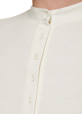  - JOAH BROWN - Button Down Ribbed Henley