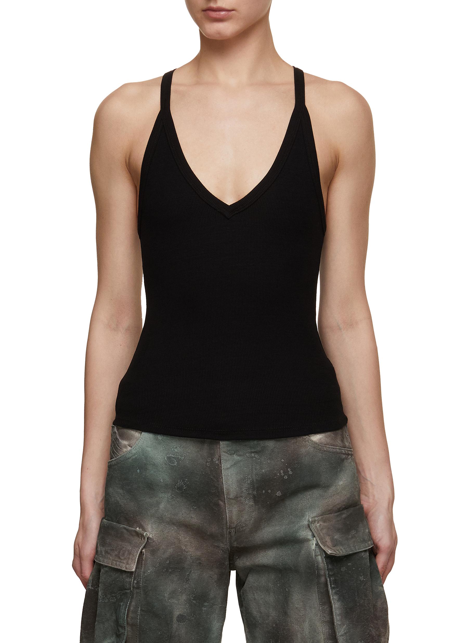 V Neck Racerback Tank