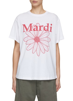 MARDI MERCREDI-ACTIF | Flower Print T-Shirt | WHITE | Women | Lane Crawford
