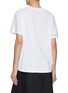 Back View - Click To Enlarge - MARDI MERCREDI - FlowerMardi Printed Crewneck T-Shirt
