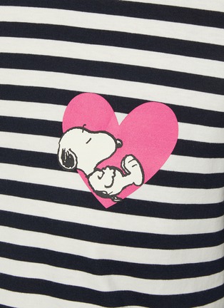  - CHINTI & PARKER - x Peanuts Snoopy Heart Stripe Top
