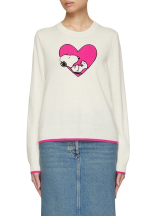 Main View - Click To Enlarge - CHINTI & PARKER - x Peanuts Love Snoopy Sweater